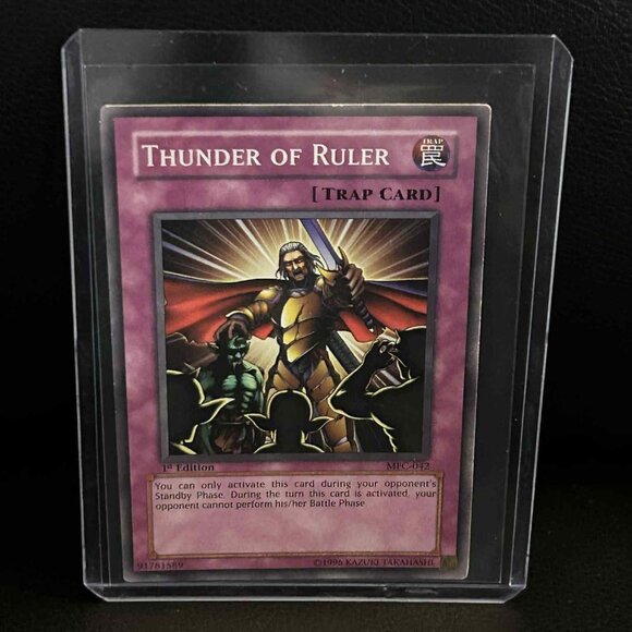 Magician's Force Other - Thunder of Ruler - MFC-042 - Common - 1st Edition  Magician's Force Yu-Gi-Oh Tra